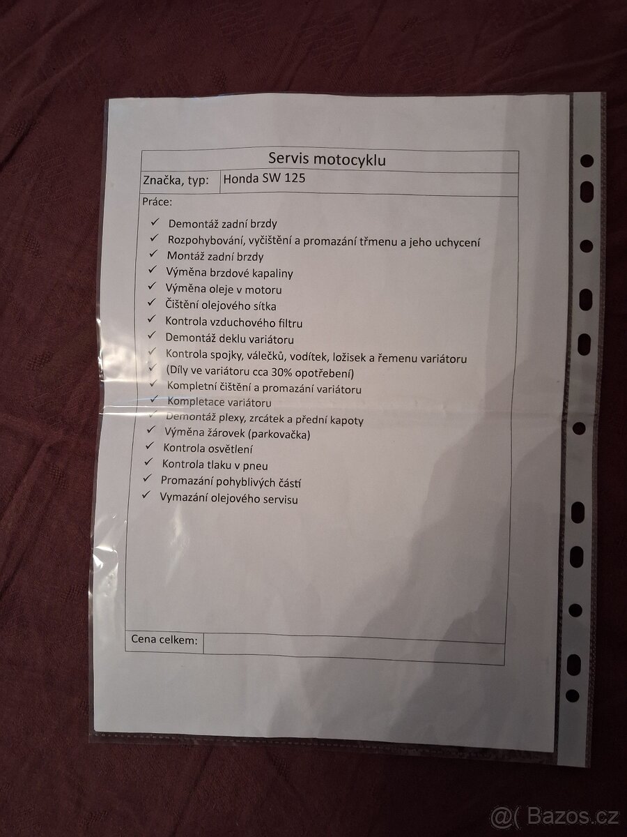 Skutr honda s-wing 125ccm - 10