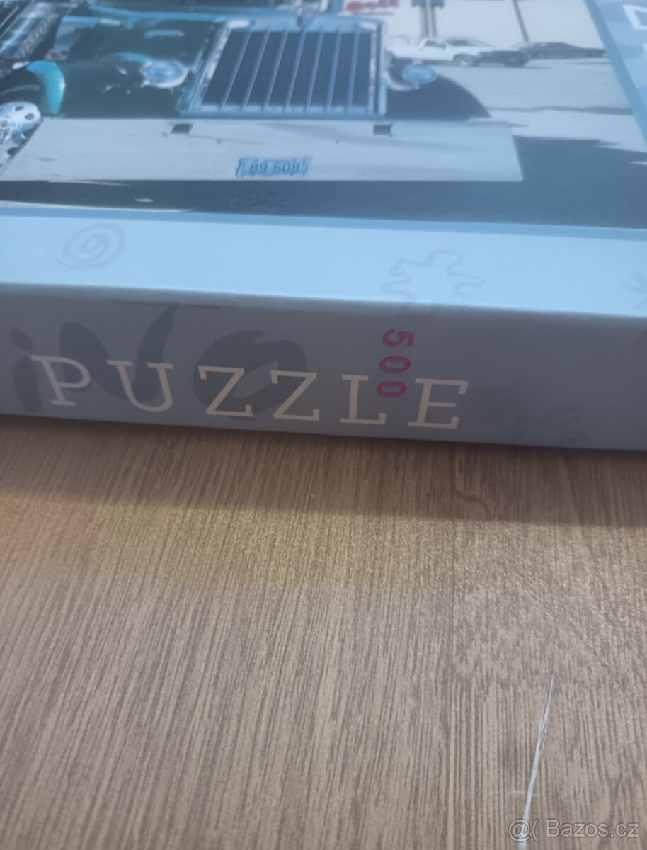 Puzzle Dino 500 dílků + dětské puzzle dinosaurů 30 dílků - 10