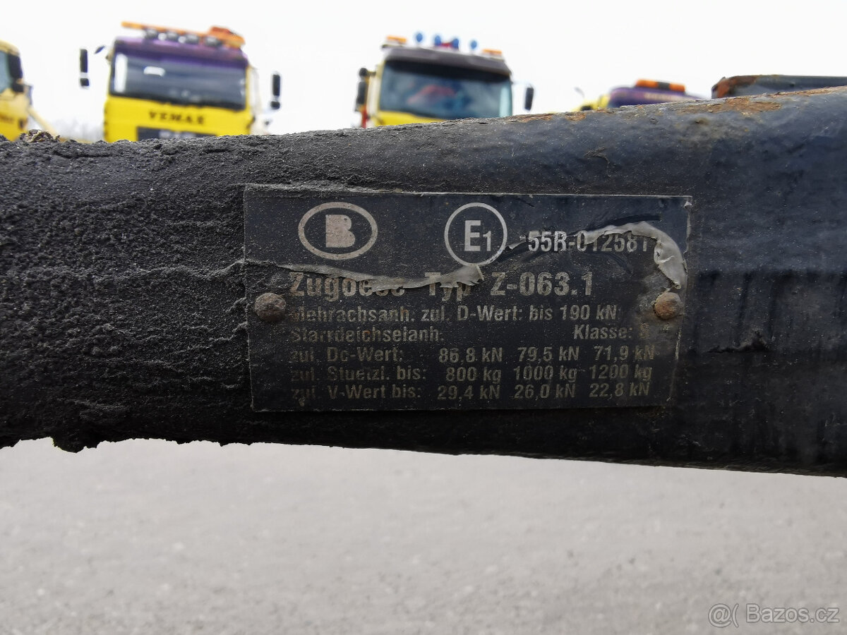 Prodám valníkový přívěs KRONE AZ - 10