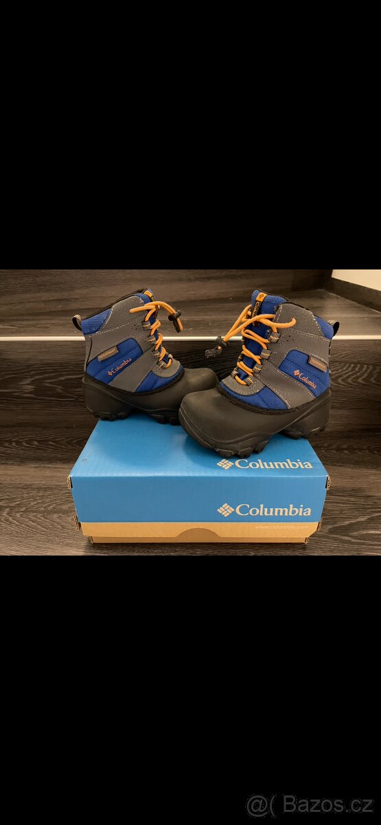 Dětské zimní voděodolné boty / sněhuly Columbia - 10