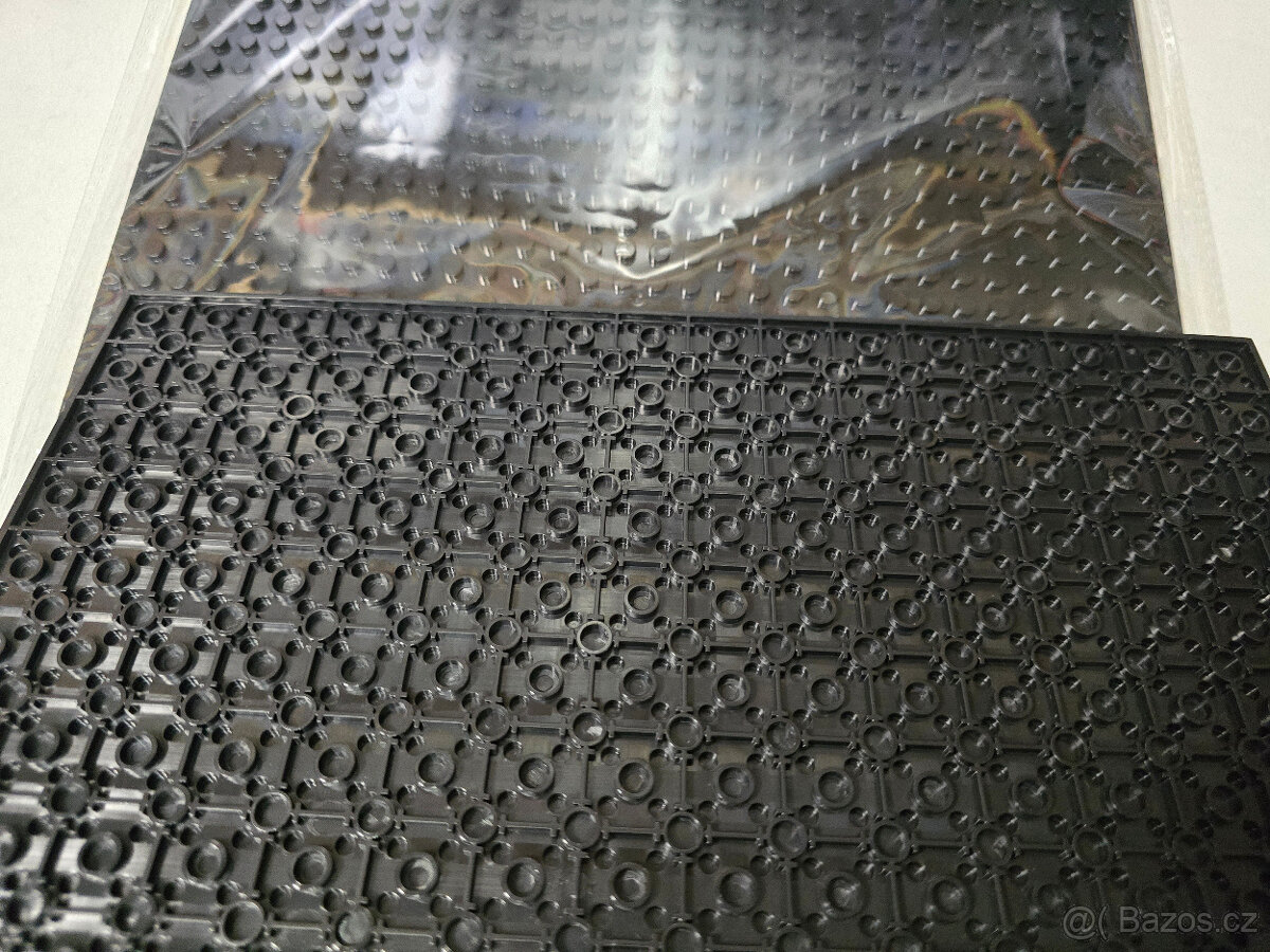 Velké pláty / podložky / oboustanné na stavění různé barvy - 10