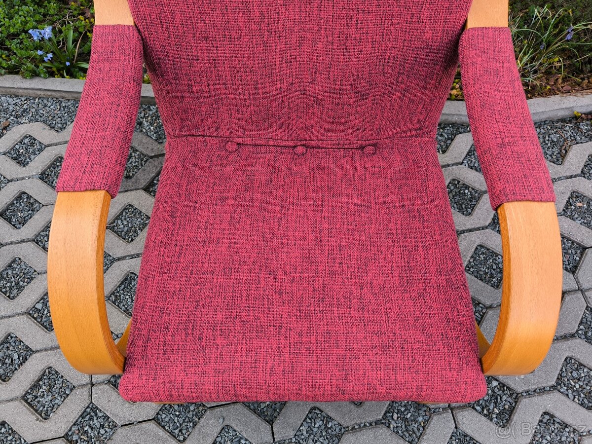 Moderní designové pohupovací křeslo - 10