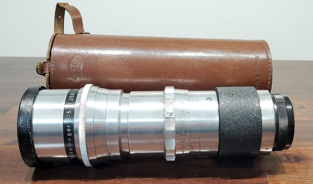 Objektiv Telemegor 250mm f5.5 / Meyer Optik Görlitz / M42 - 10