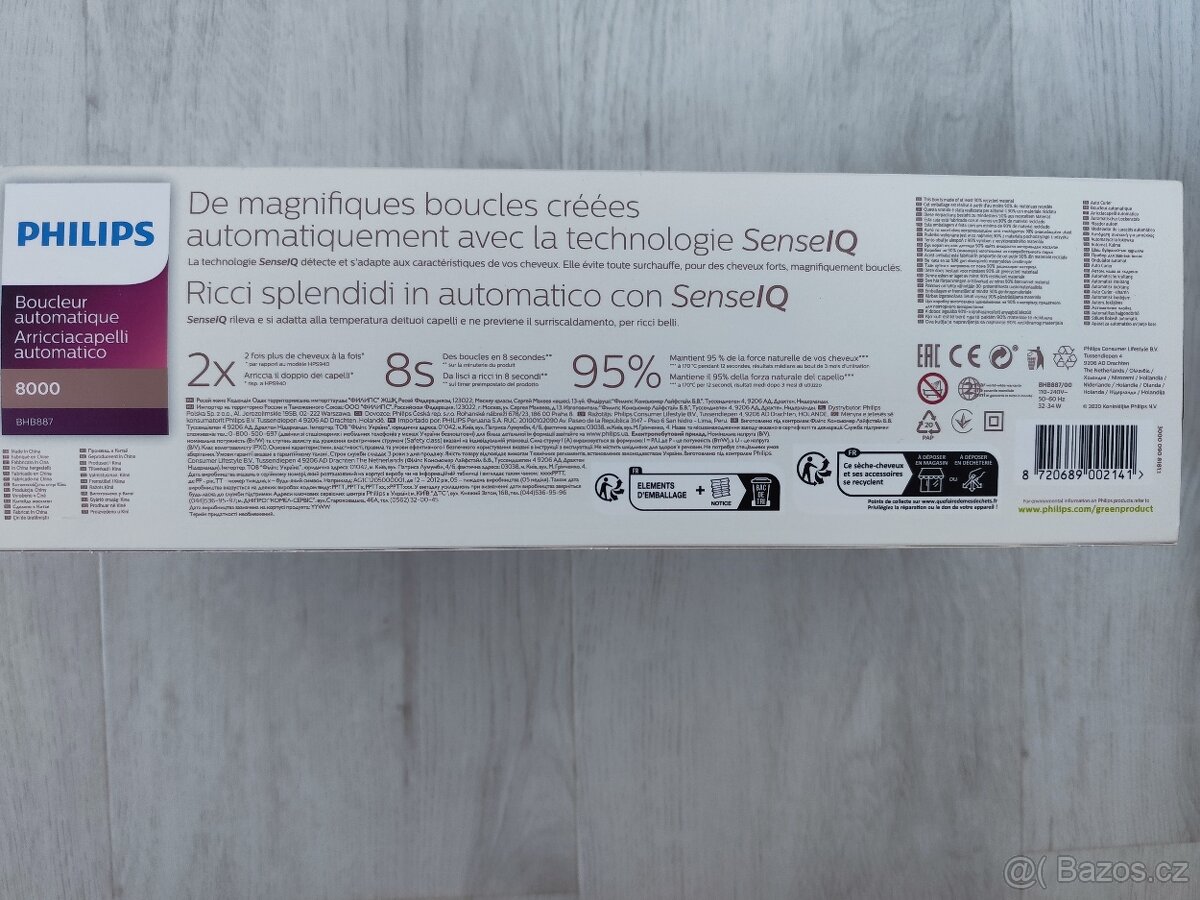 NOVÁ loknovací kulma Philips Series 8000 SenseIQ BHB887/00 - 10