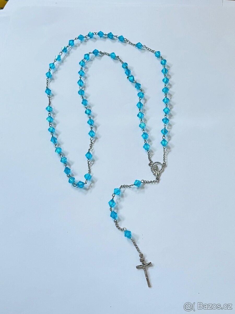 Náhrdelník - růženec - 10