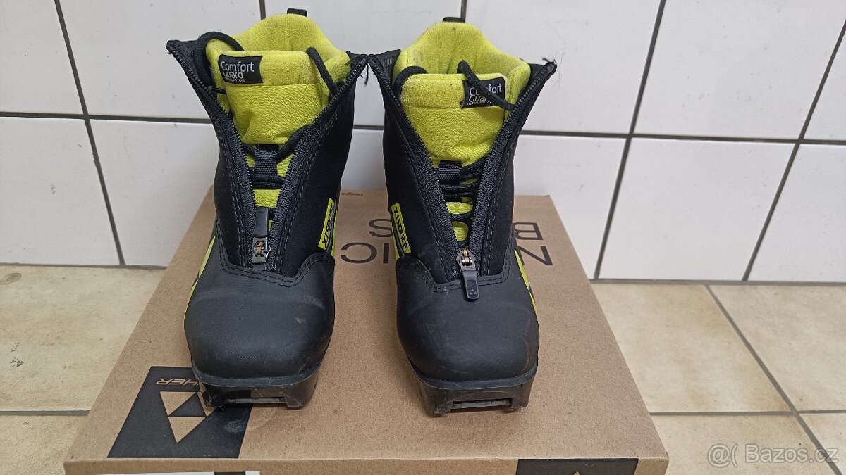 Prodám dětské běžky Fisher Sprint Twin Skin 140 cm - 10