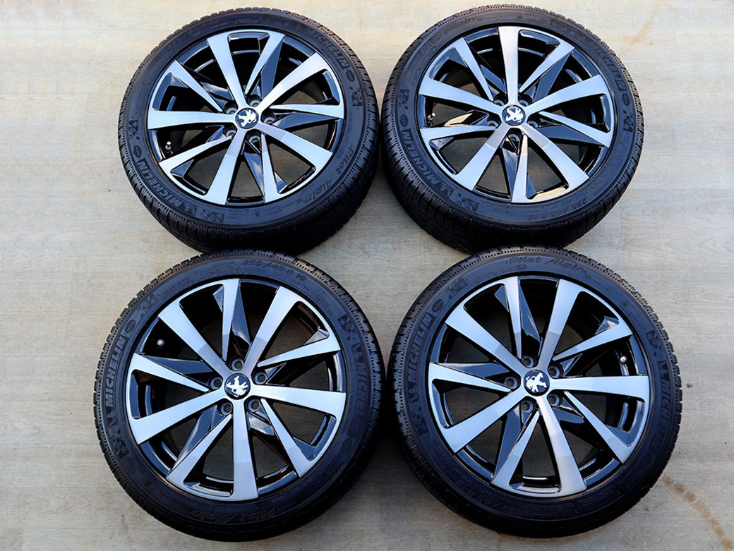 18" Alu kola = 5x108 = PEUGEOT 508 5008 3008 – ZIMNÍ LEŠTĚN - 10