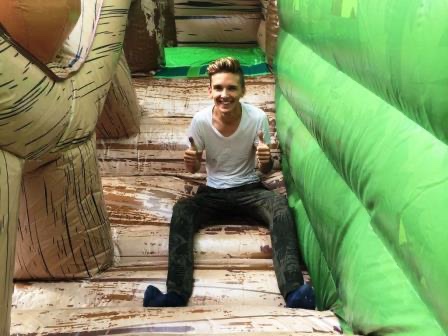 Nafukovací atrakce Opičí dráha - 10