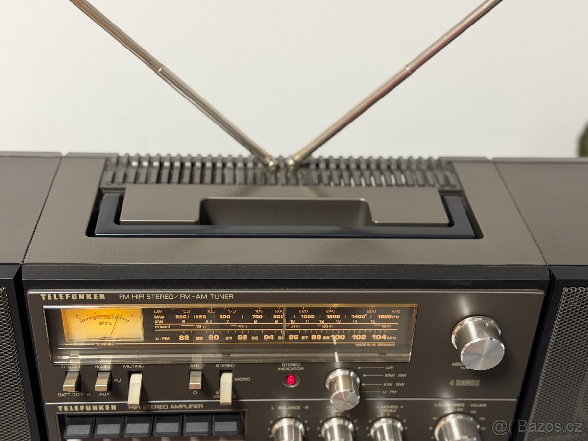 TELEFUNKEN HIFI STUDIO 1 EXTRA TĚŽKÝ BOOMBOX - 10