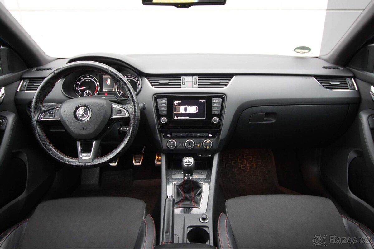 OCTAVIA 3 RS, 2.0TSI-162kw,Bi-Xen,BOLERO,360°PDC,TAŽNÉ,RACE - 10