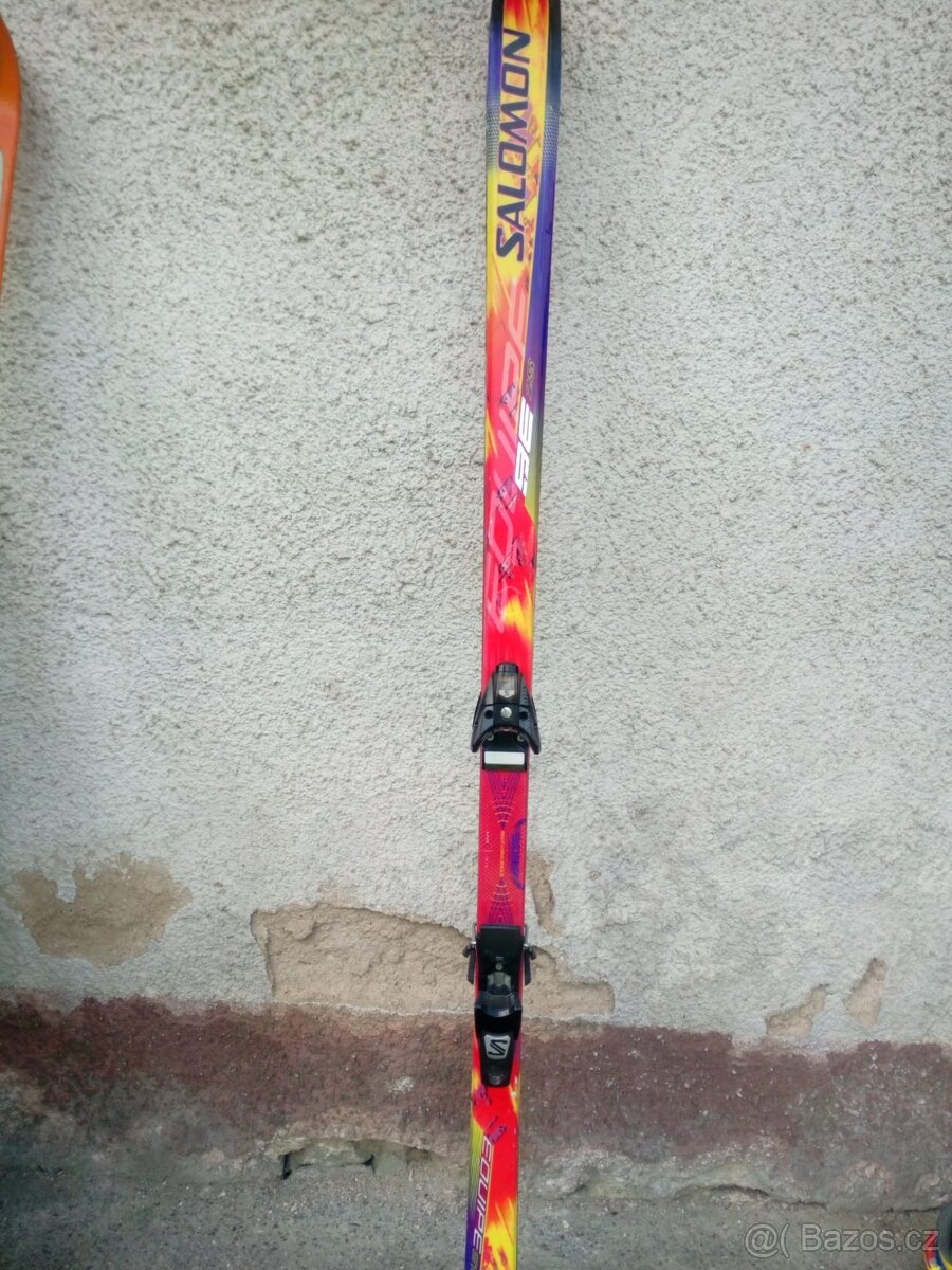 Lyže , lyžařské boty ,Lyžařské hole - 10