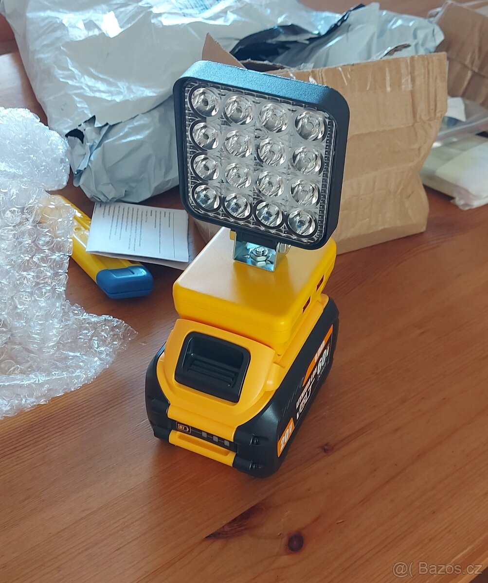 Velký Aku 20V/9.0Ah DCB 609,pro nářadí DeWALT a jiné nářadí. - 10