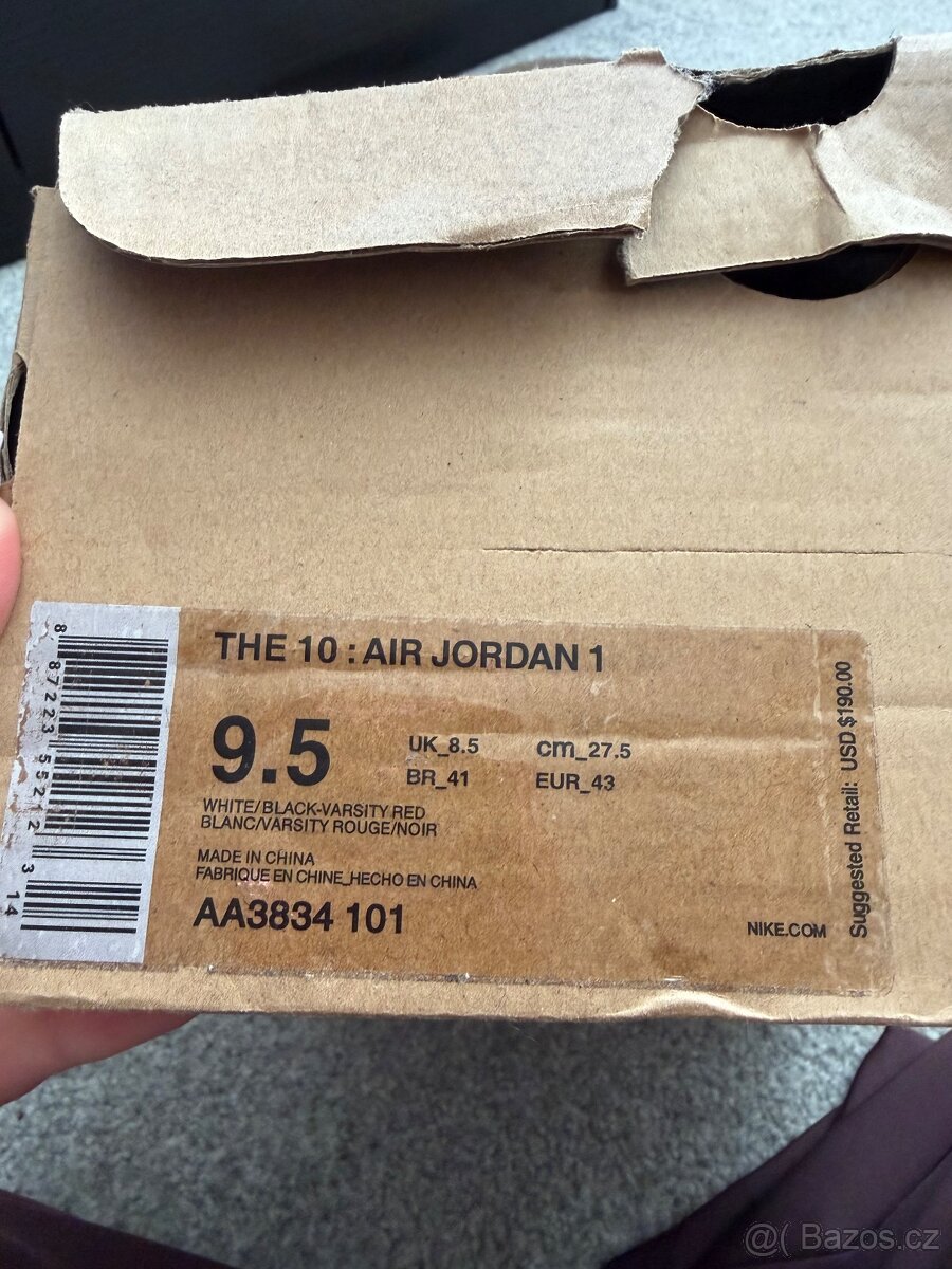 1v1 Nike x Offwhite Jordan 1 High - 10
