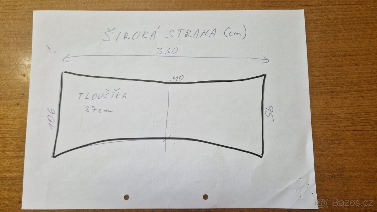 Jasanová fošna - blok na výrobu stolů - 10