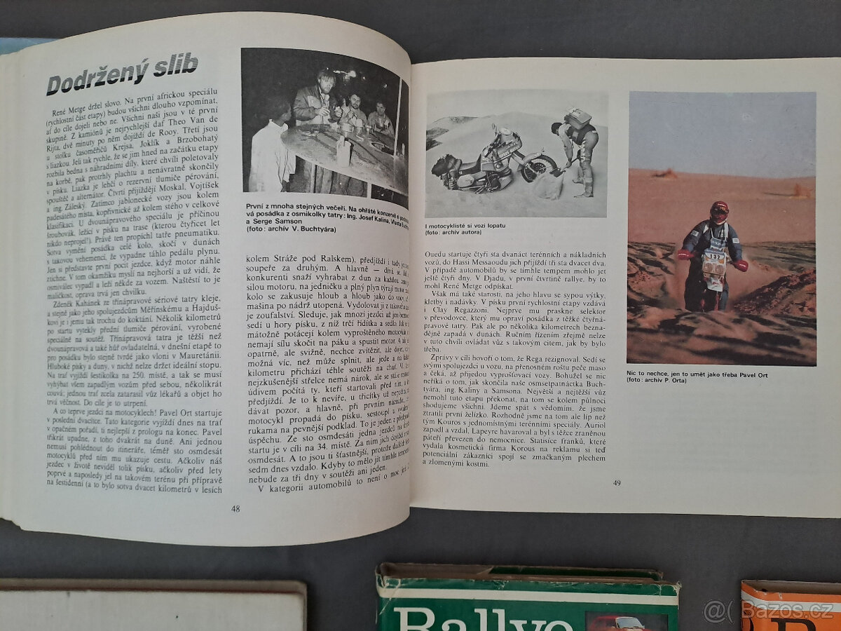 auto moto literatura ČSSR, Jawa, Škoda, Dakar, Enduro - 10
