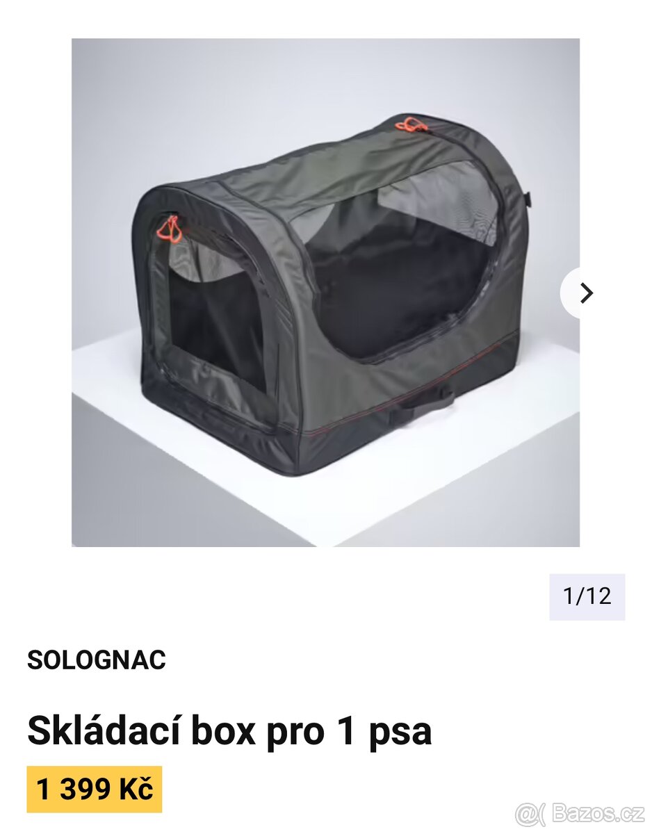 Skládací přepravní box - kenelka - 10