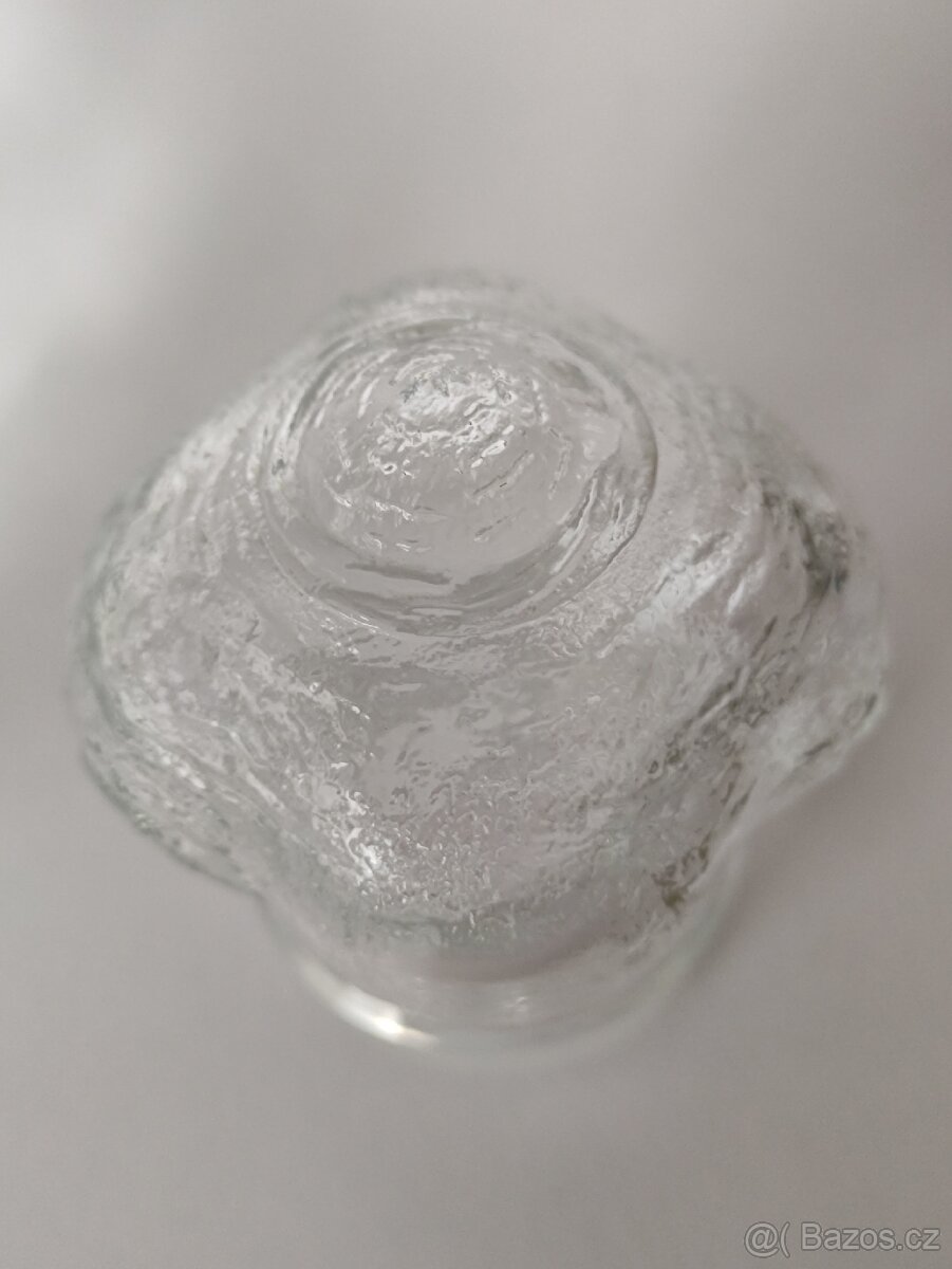 Retro dóza Pavel Pánek, lisované sklo, ČSSR, pošta 79.- - 10