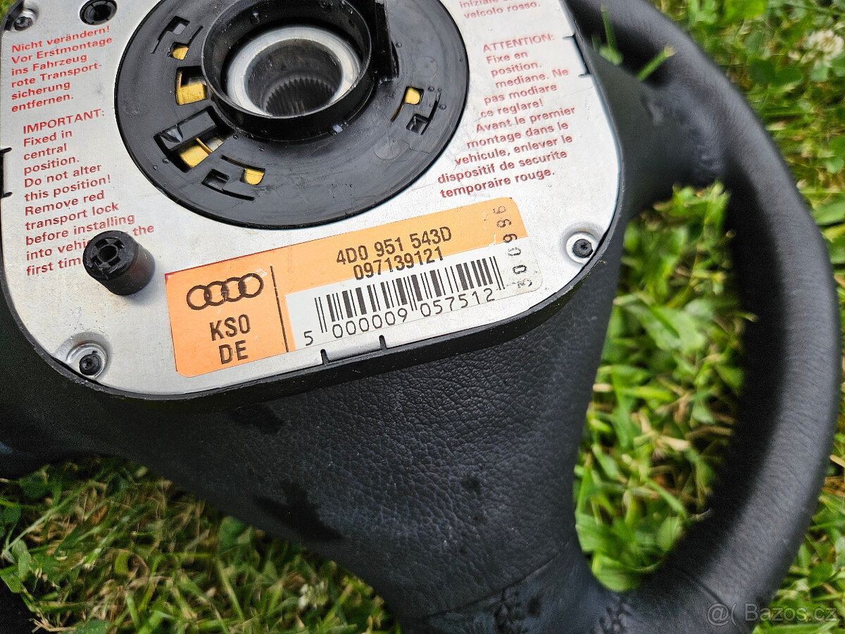 Audi S4 S6 S8 S-line volant kožený sport - 10