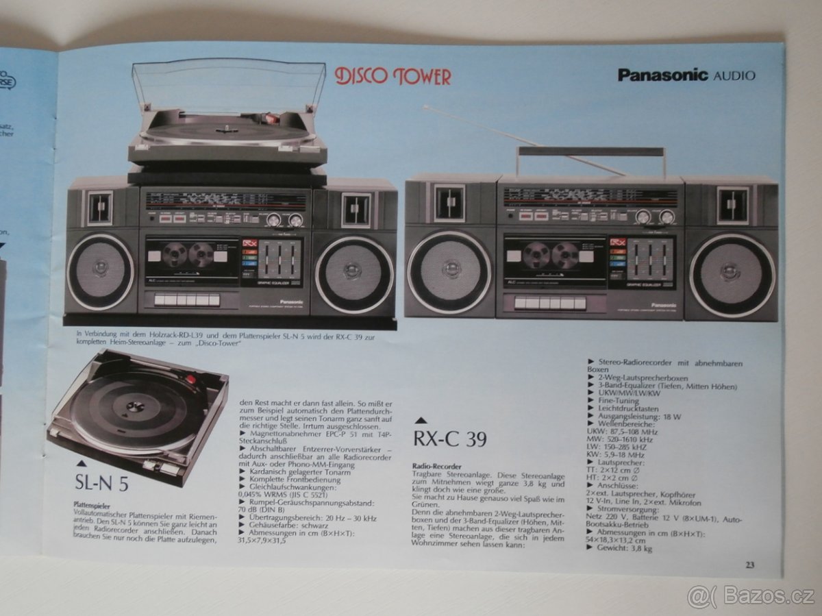 7x katalog SONY, Philips, JVC, Panasonic. TV, Video, HiFi. - 10