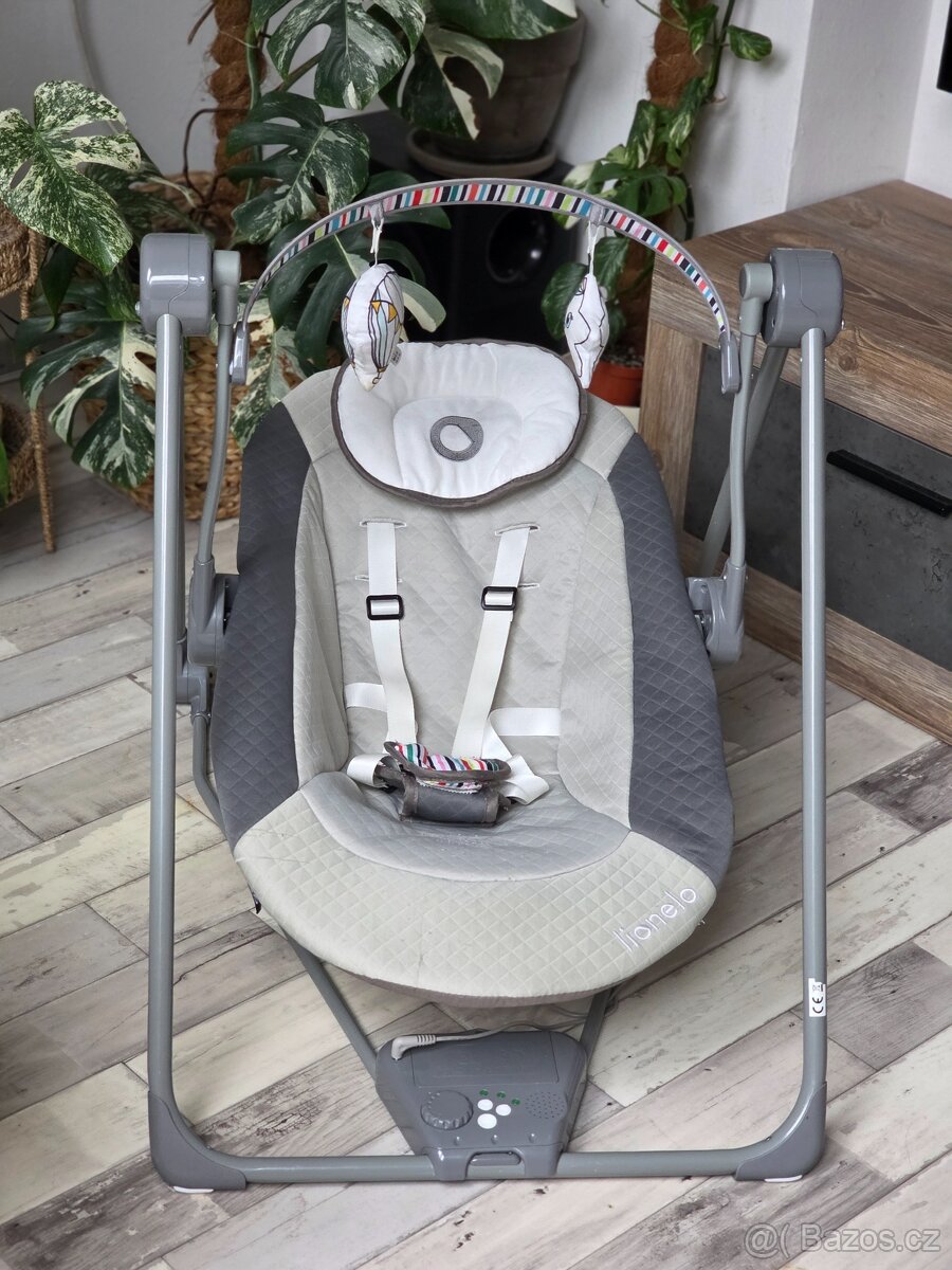 Lionelo Otto šedá houpačka - 10