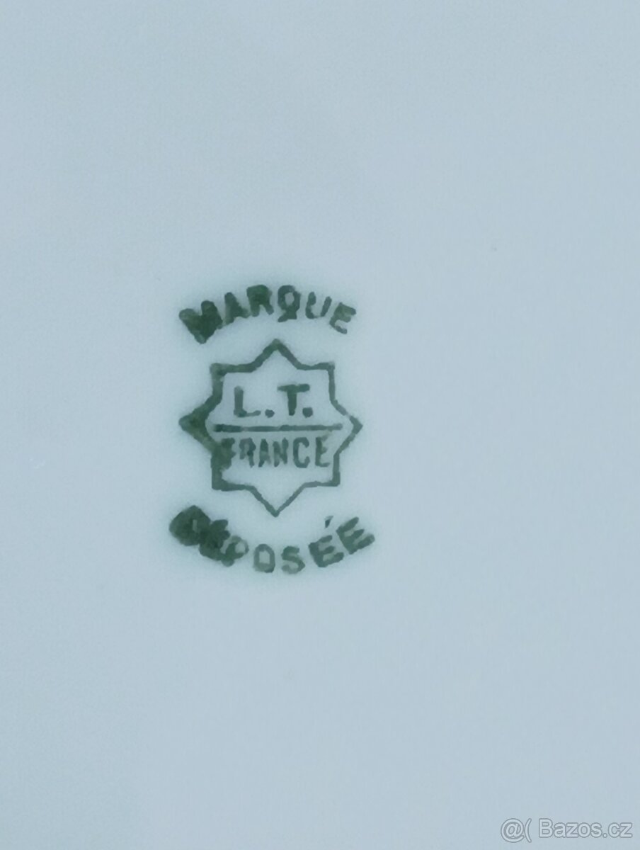 PORCELÁNOVÁ TERINA HÁZENKA LT LIMOGES FRANCIE - 10