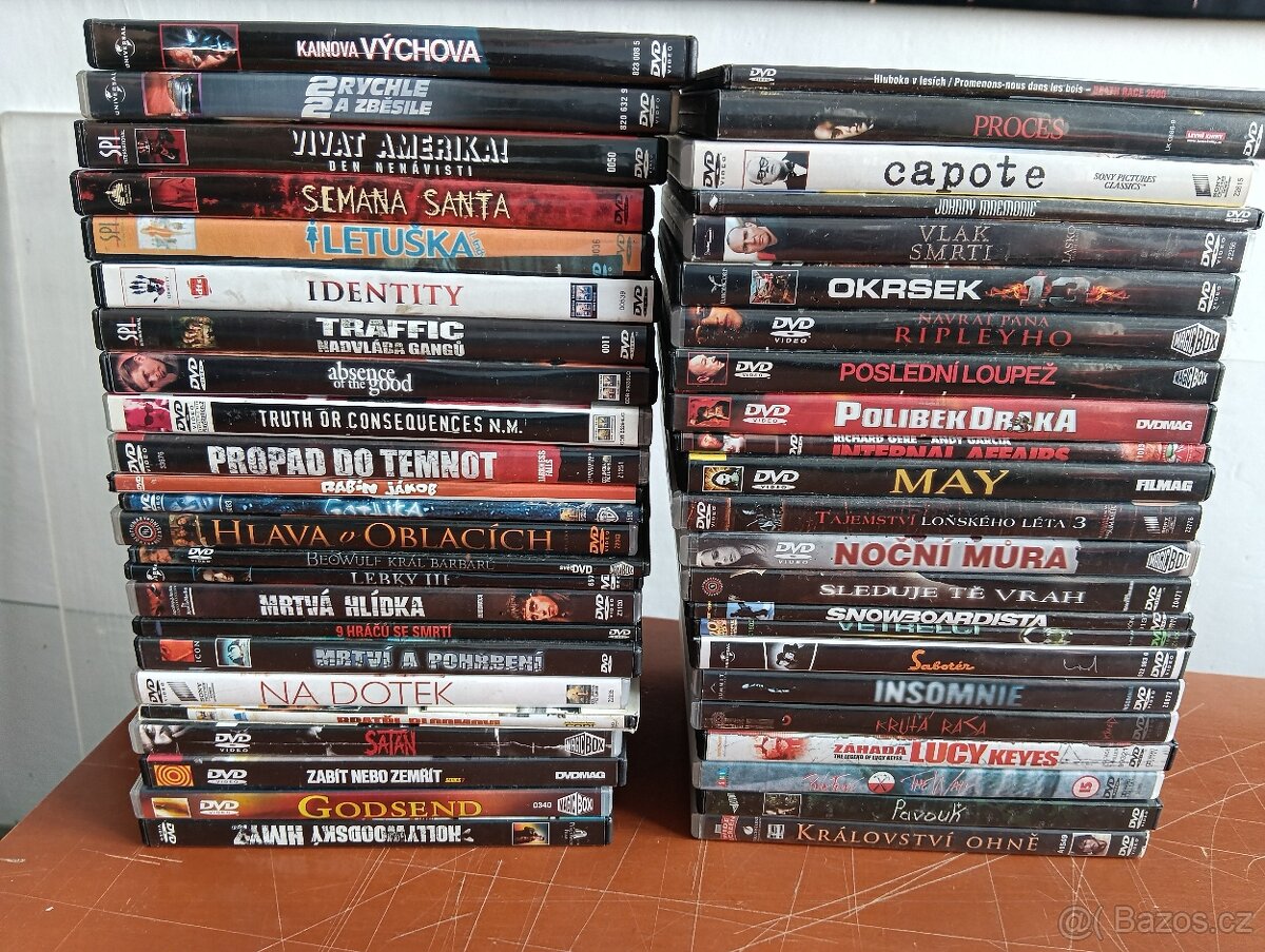 DVD rekordér+ cca 100 filmů DVD - 10