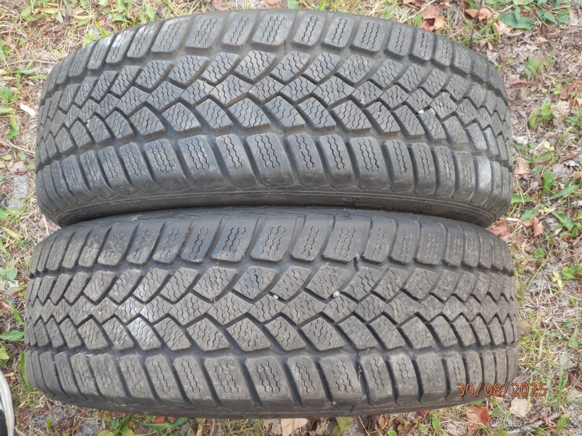 2xZimní gumy PNEU VRANIK 195/60 R14 2x7,2MM - 10