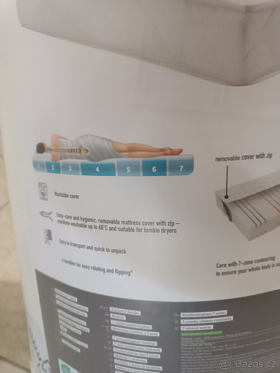 Nová patrová postel z borovice včetně roštu - 10