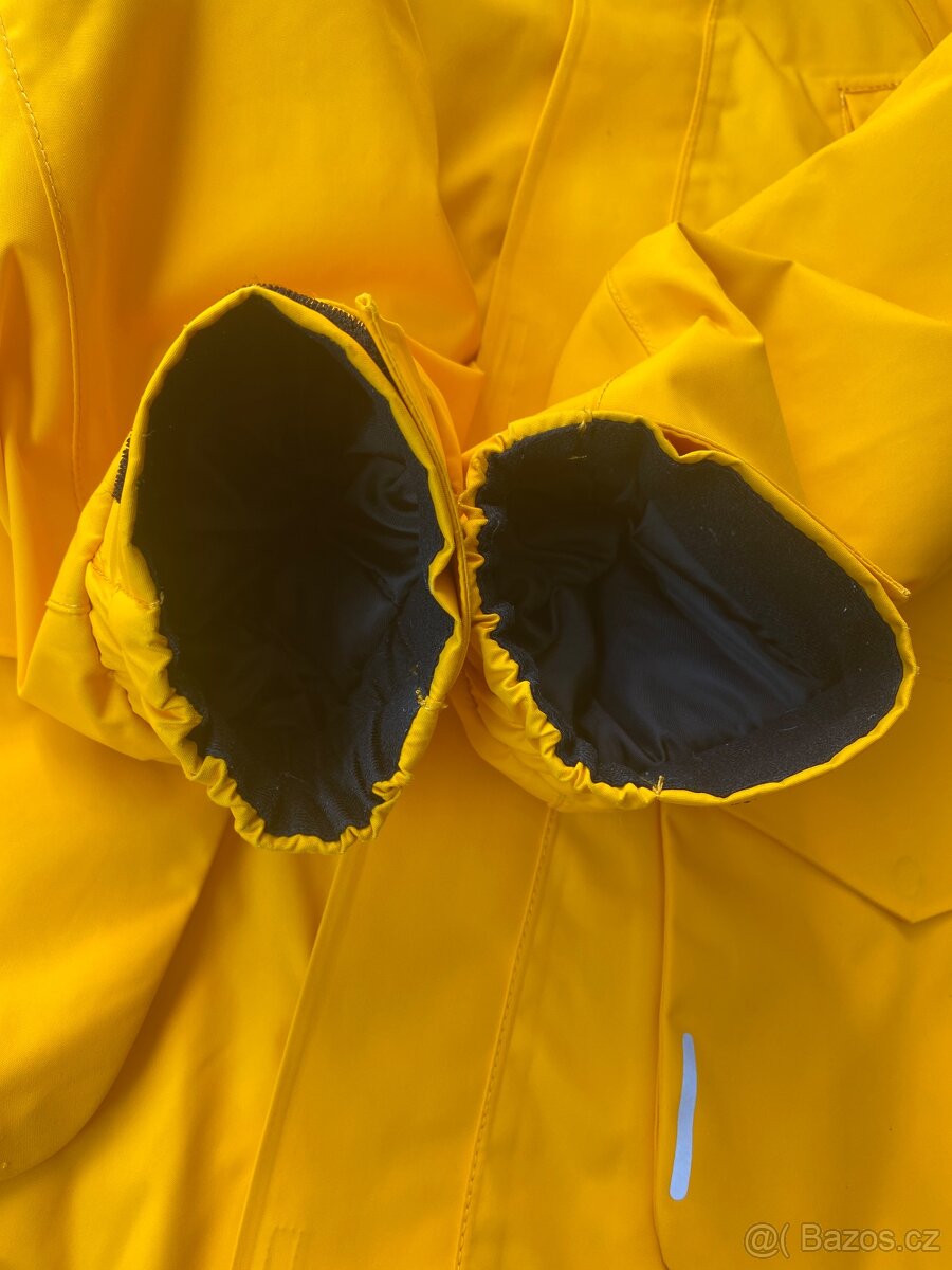Dětský péřový membránový kabát Reima Serkku Warm Yellow 140 - 10