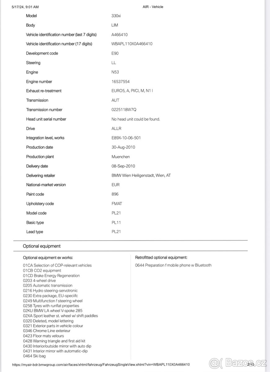 BMW e90 330i LCI - 10