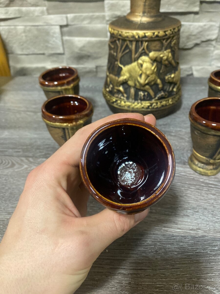 🦌 KERAMICKÁ FĹAŚA "POĹOVNÍK" 🦌 - 10