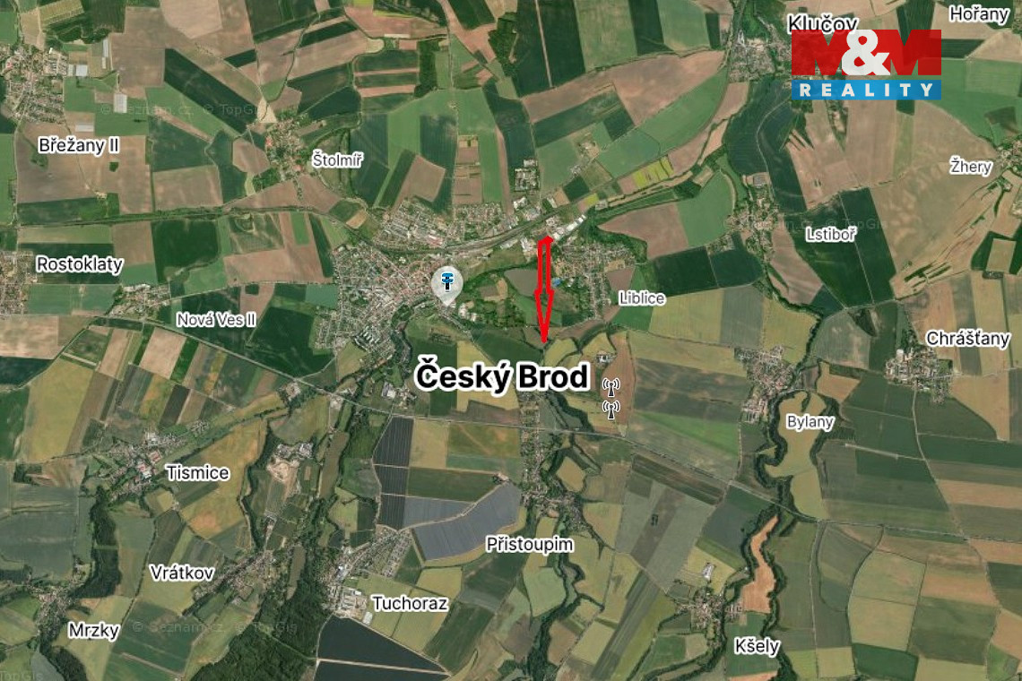 Prodej pozemků 6053 m², Liblice u Českého Brodu - 10