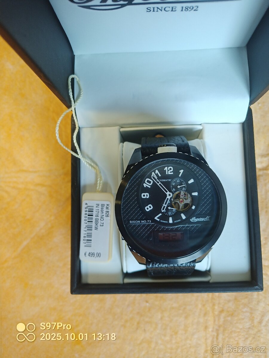 Hodinky Ingersoll model byzon - 10
