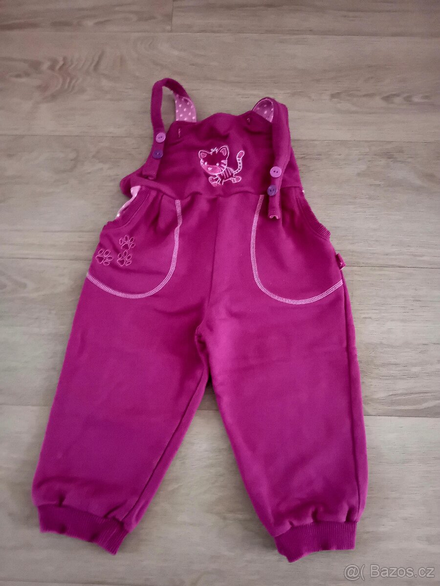 Balík celoročního oblečení holčička 86-92 + boty - 10