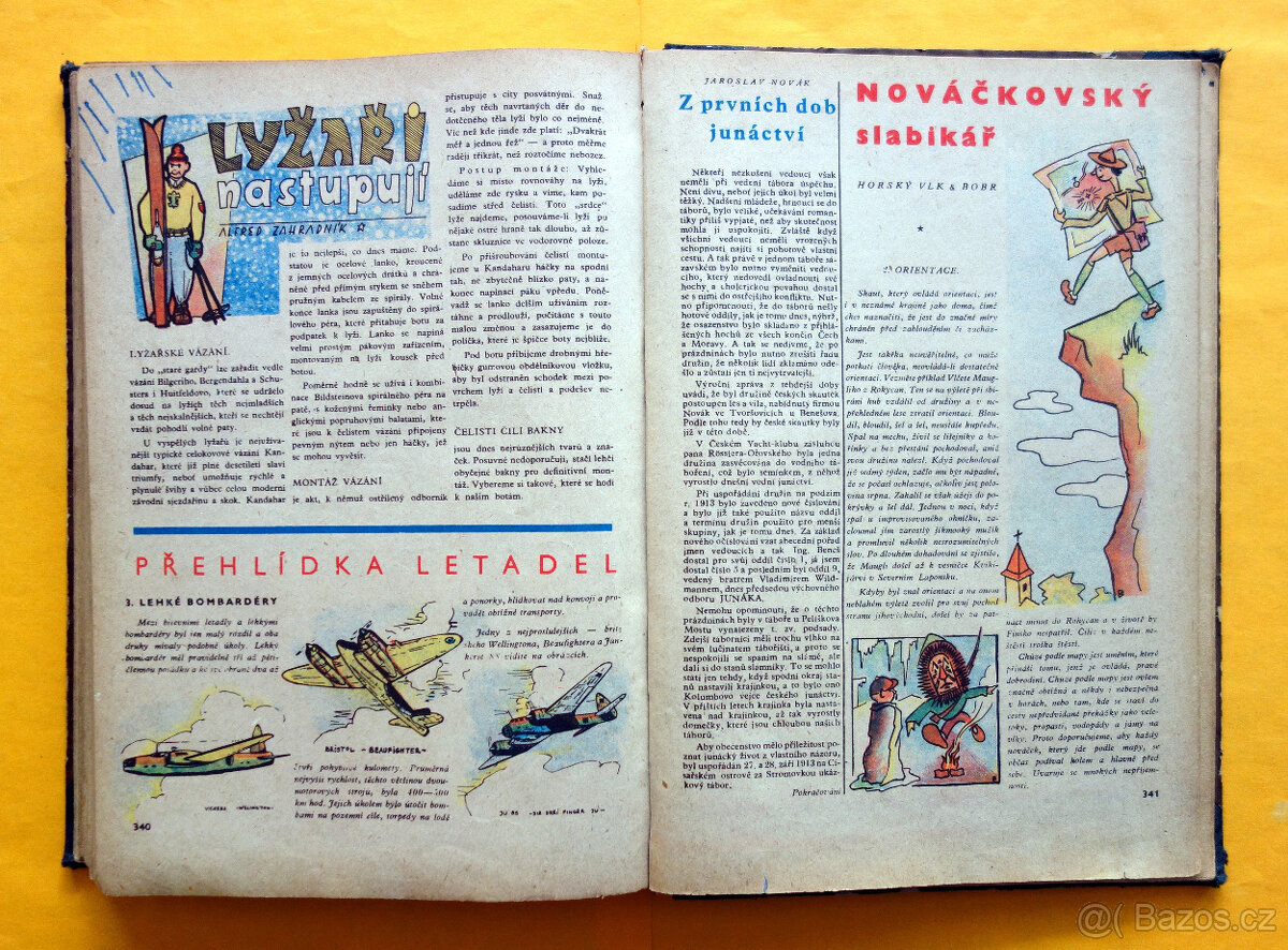 kompletní Junák- 29. ročník /1946- 47/ svázaná čísla 1.- 47. - 10
