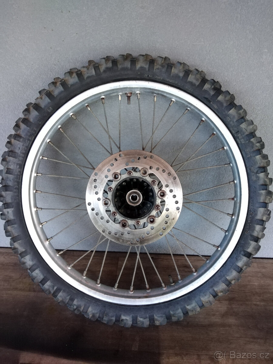 Přední vidlice+kolo - 10