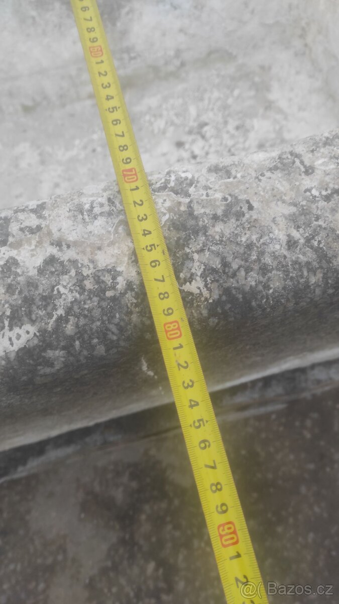 Stará kamenná stírka, kamenka, koryto, 104x80x64 cm - 10