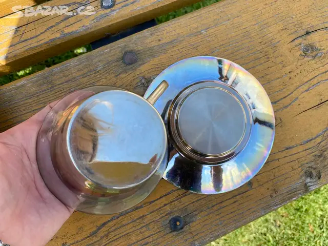 Stary chromovy servis - 10