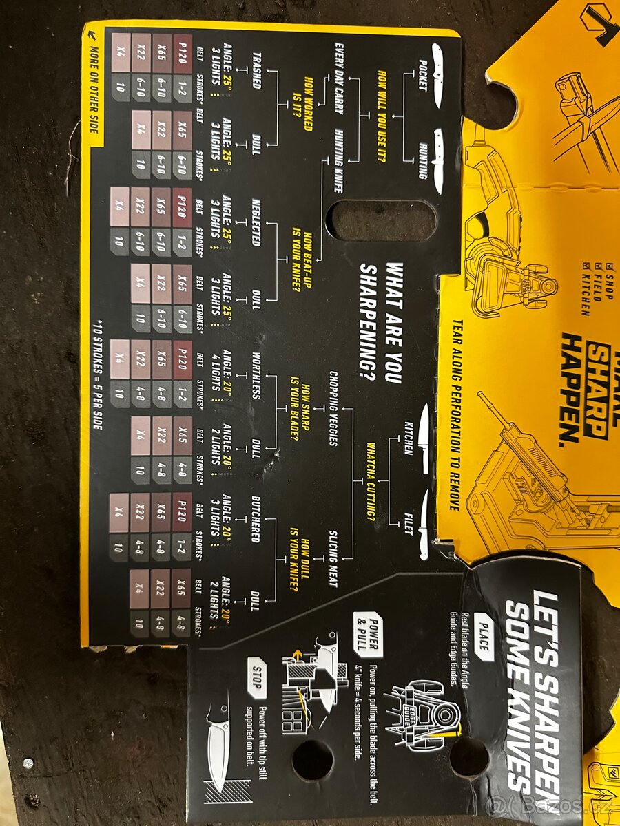 ProdámWorkSharpKenOnionEditionMk.2+BladeGrindingAttachment - 10