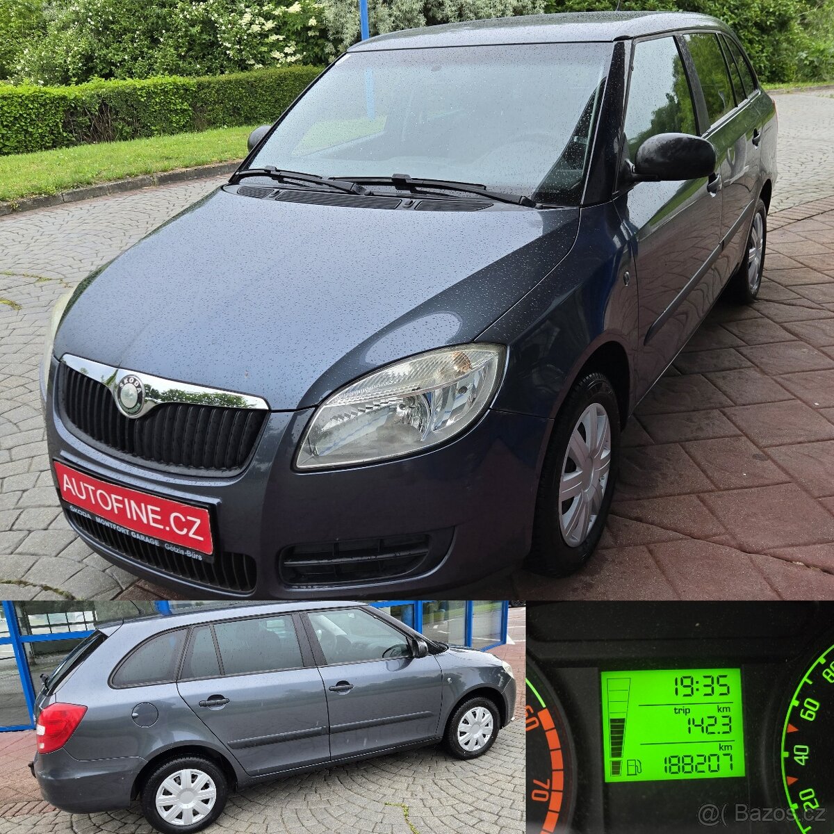 ŠKODA FABIA II COMBI 1,2 HTP KLIMATIZACE, TAŽNÉ ZAŘ.ROK 2009 - 10