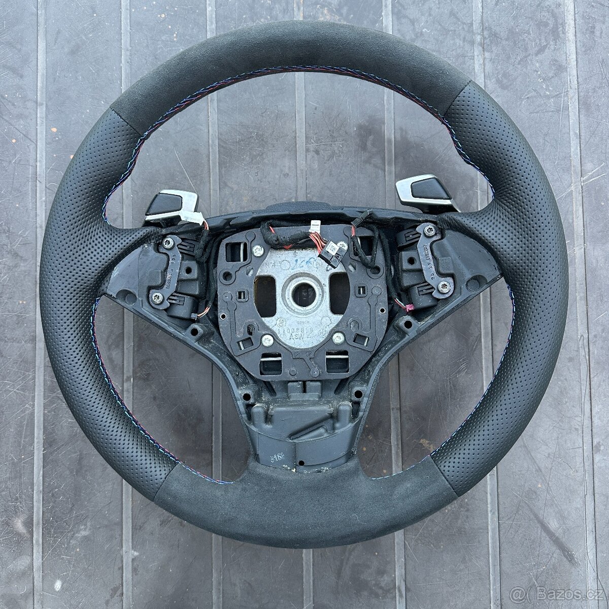 Bmw 5 E60, E61 nový kožený volant - 10