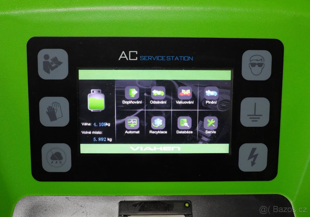 Plnička klimatizace x545, ČEŠTINA - 10