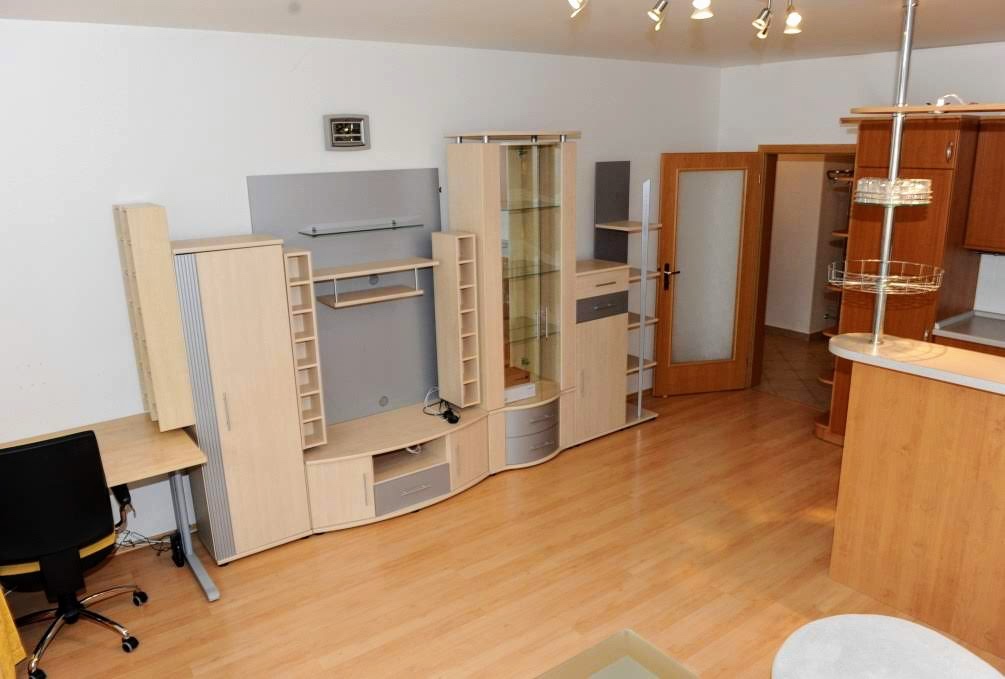 Moderní stylová obývací stěna s podsvícením - 10