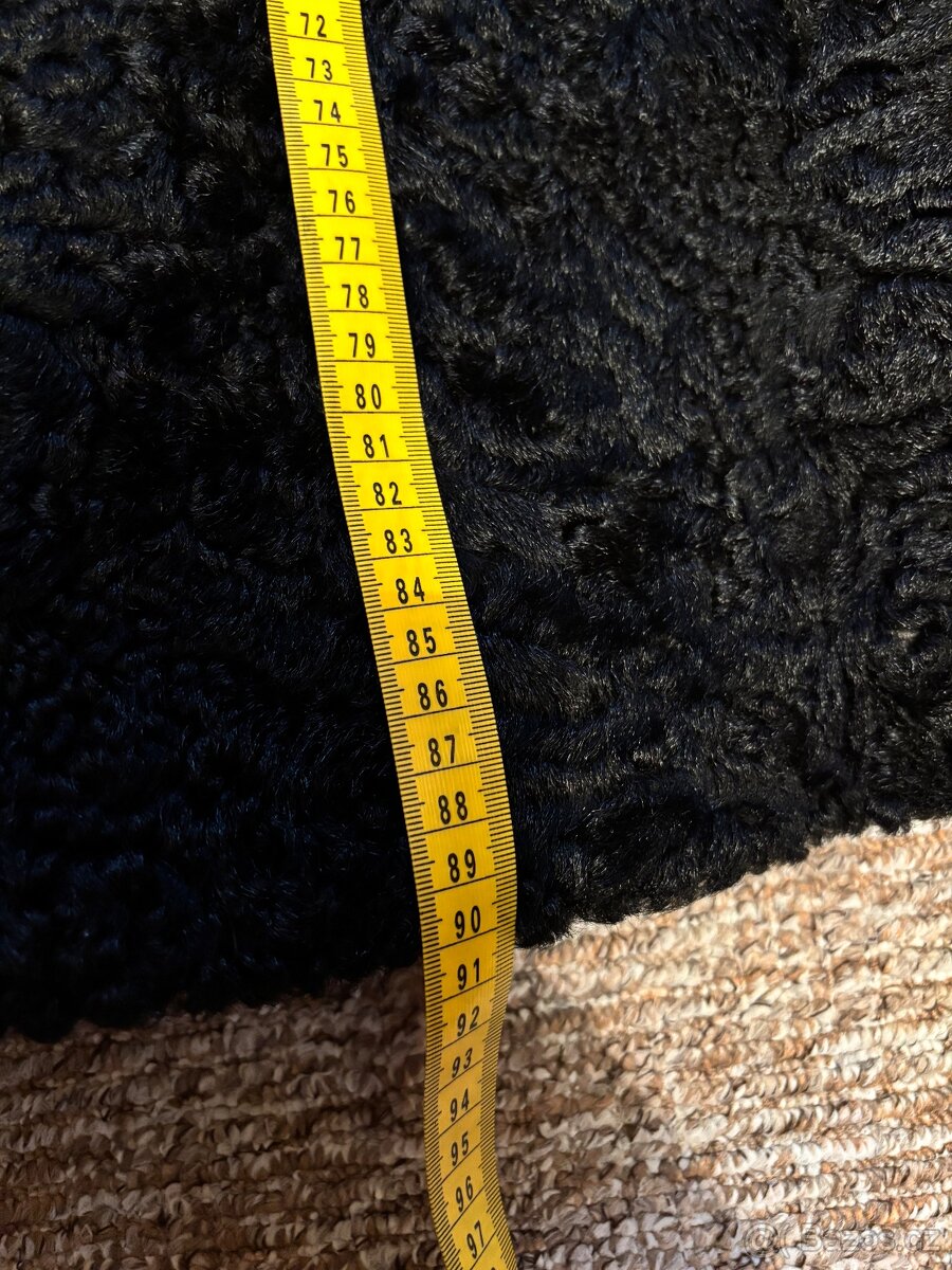 Vintage kožich z ovčí kožesiny - 10