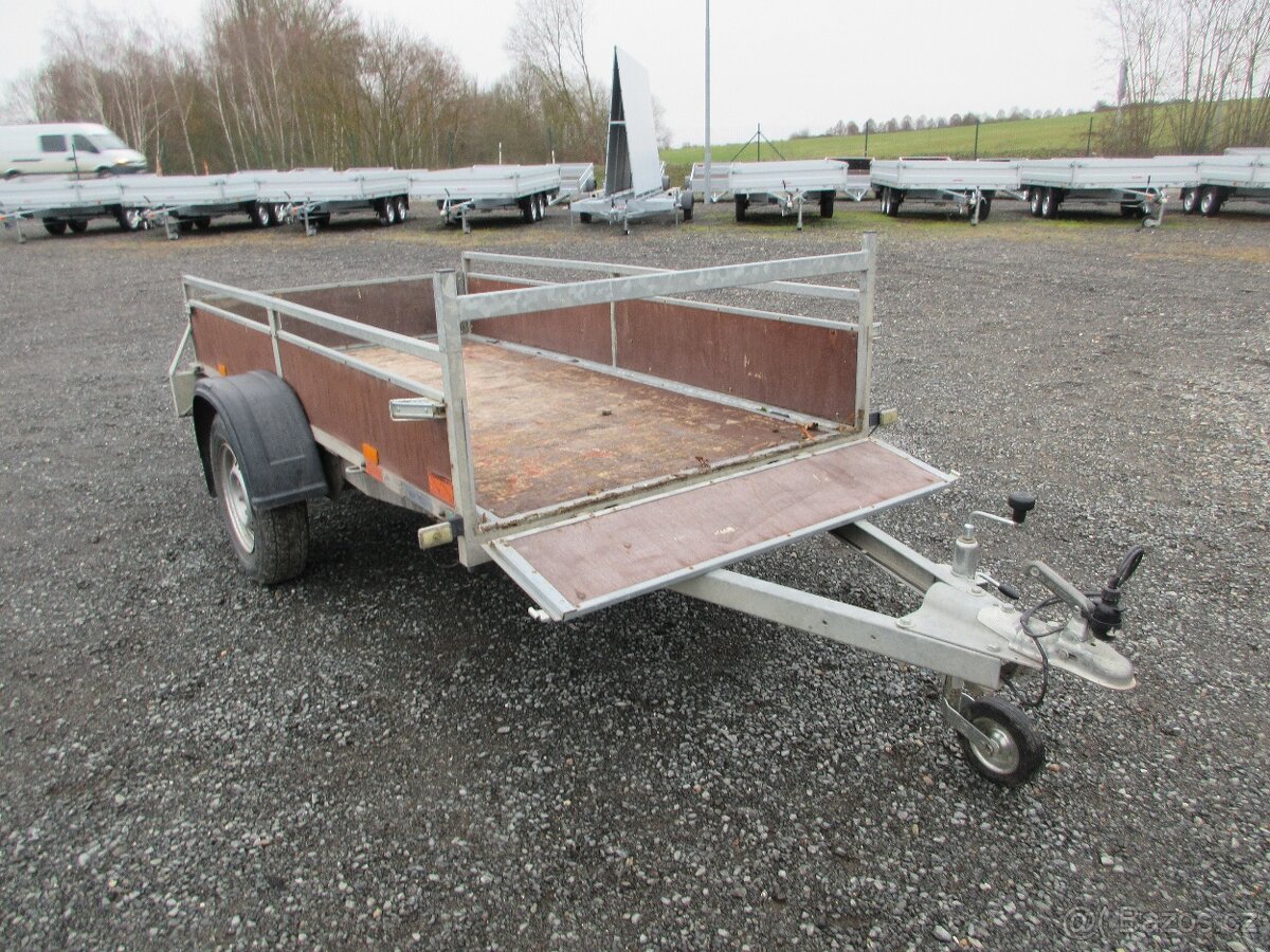 Bazarový přívěs VA 750kg 2,52x1,27/0,30 RE POČ - 10