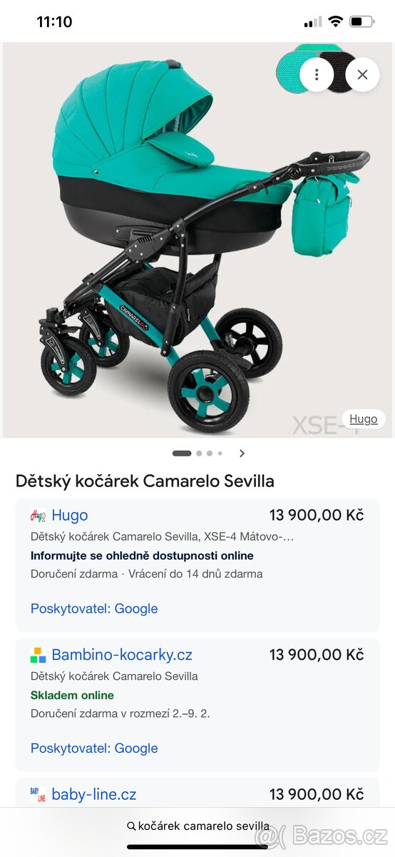 Kočárek Caramelo Sevilla - 10