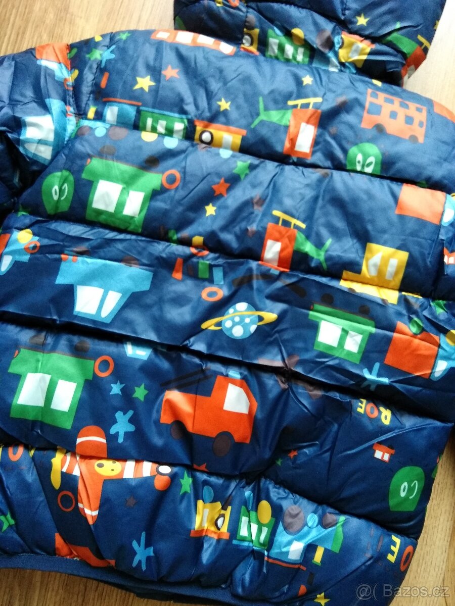 Nová podzimní bunda autíčka, 86/92 - 10