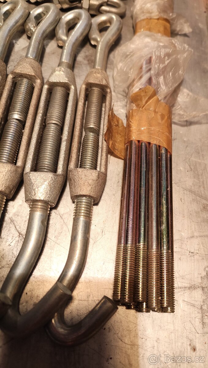 Ocelové profily, jekly, napínáky.. - 10