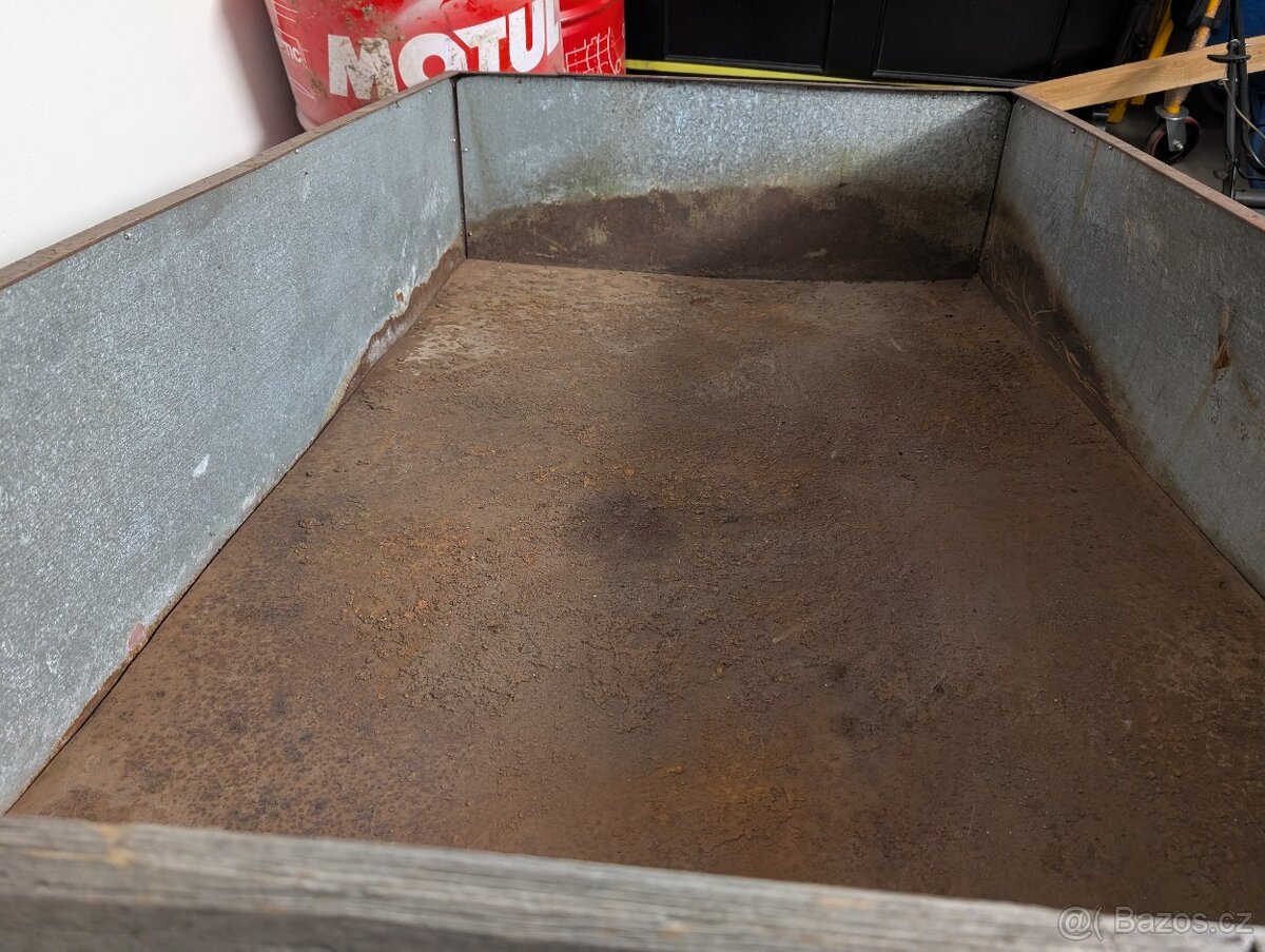 Vozík přívěs za malotraktor nebo čtyřkolku 155x95 cm - 10