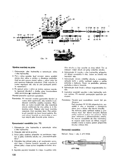 Zetor 4712-6748 dílenská příručka, návod - 10